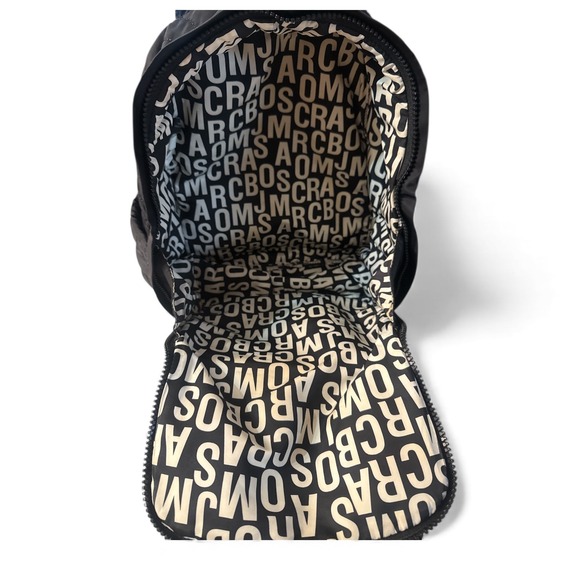 Marc by Marc Jacobs Black Quilted Nylon Backpack - Picture 4 of 4